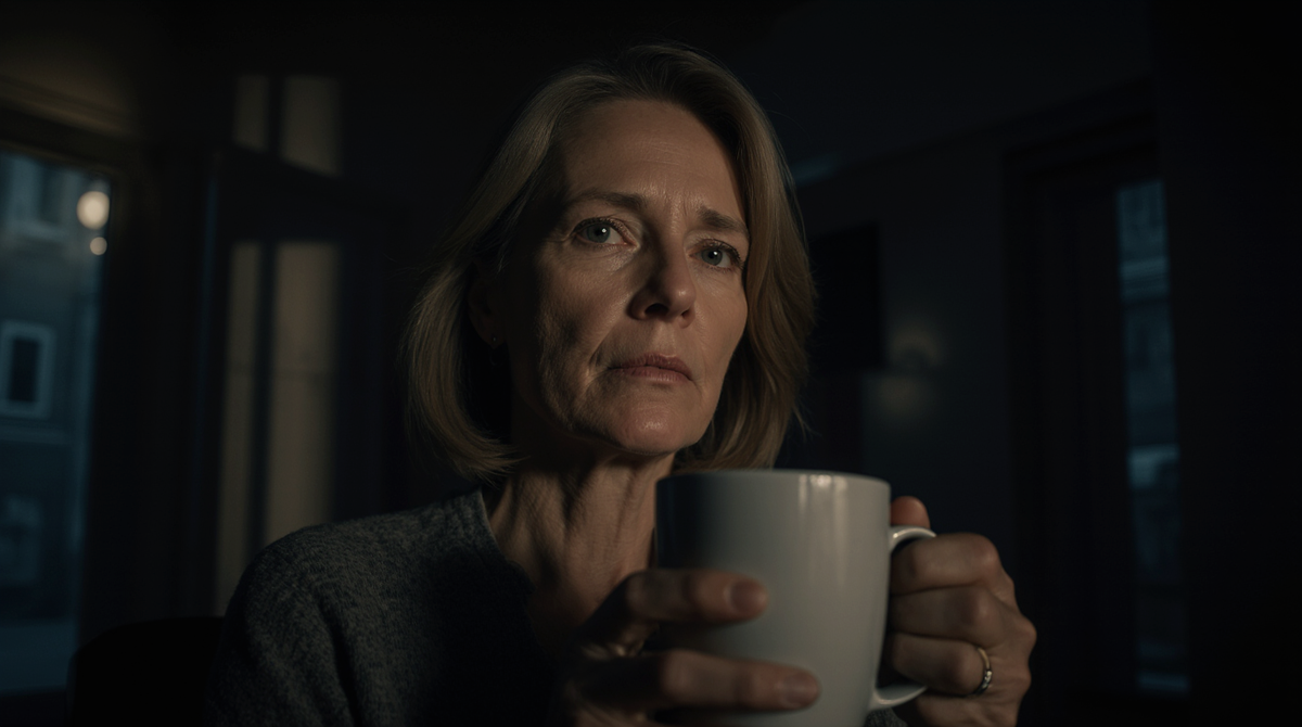 В тишине ночной кухни иногда рождаются самые важные решения.