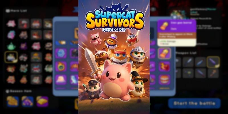   Игра Supercat Survivors