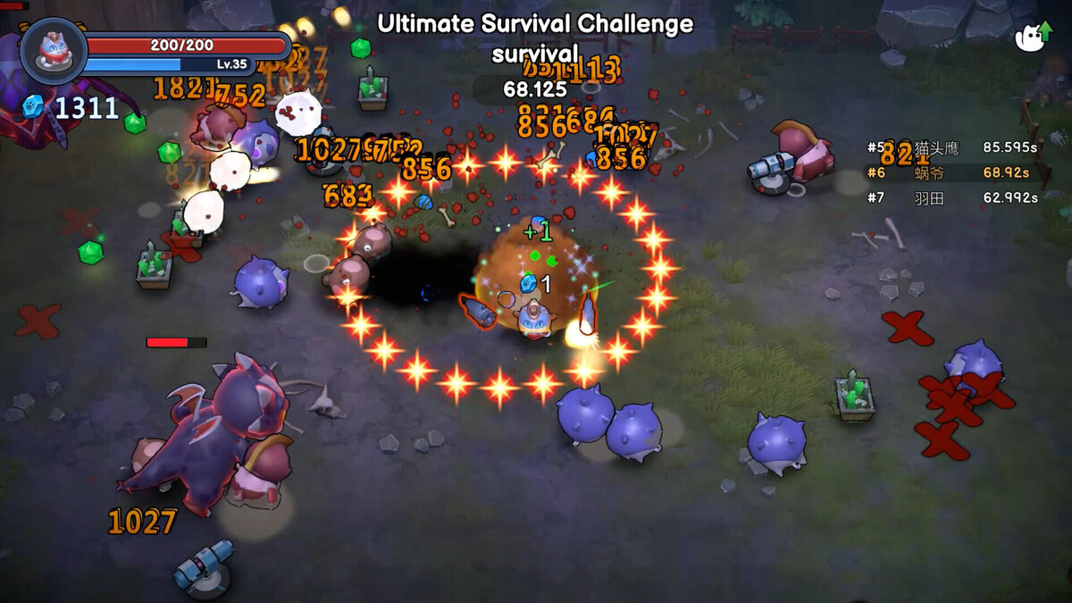    Галерея игры Supercat Survivors