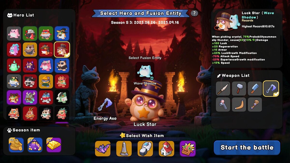    Галерея игры Supercat Survivors