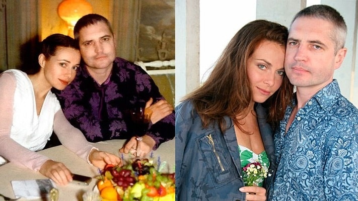 Екатерина Гусева и Владимир Абашкин в молодсоти