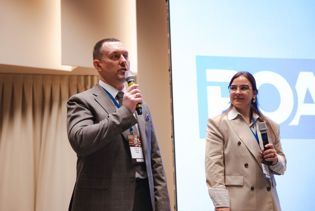 Сергей Кожухов (Академия РОАД) и Галины Зыбина (ИнсайтХаб)