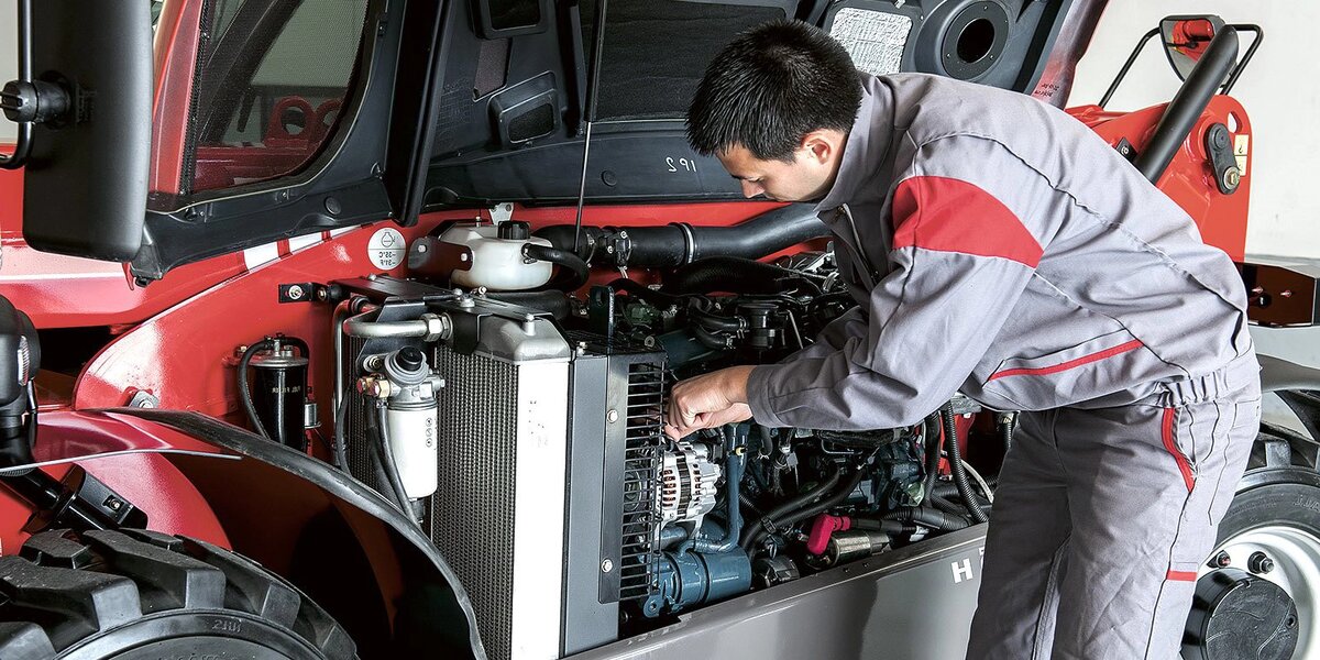 Поиск неисправности и диагностика проблемы погрузчика