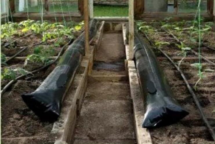 Рукова для обогрева в промышленной теплице (фото из Интернета)