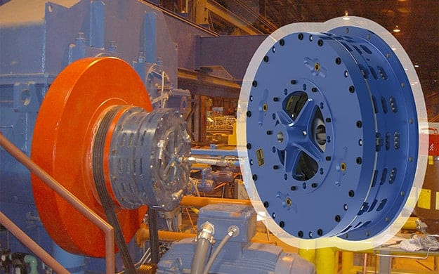 Низкоинерционная муфта WPT на сталелитейном заводе