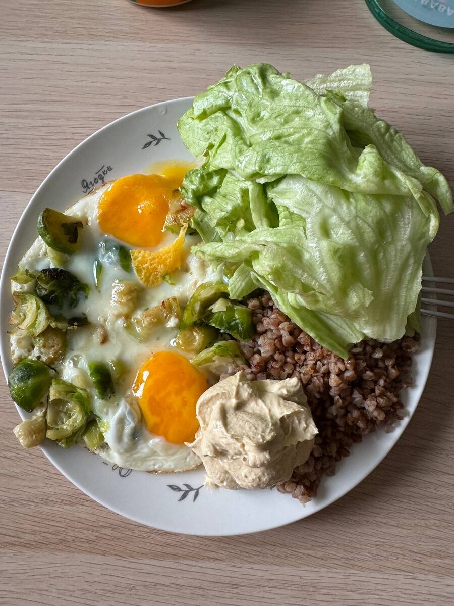 Идеальный завтрак по методу тарелки. Просто и вкусно