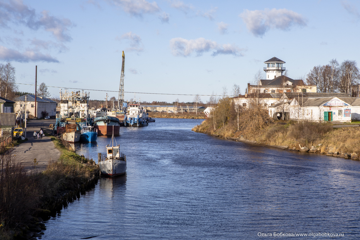 Река Вытегра и город с одноименным названием
