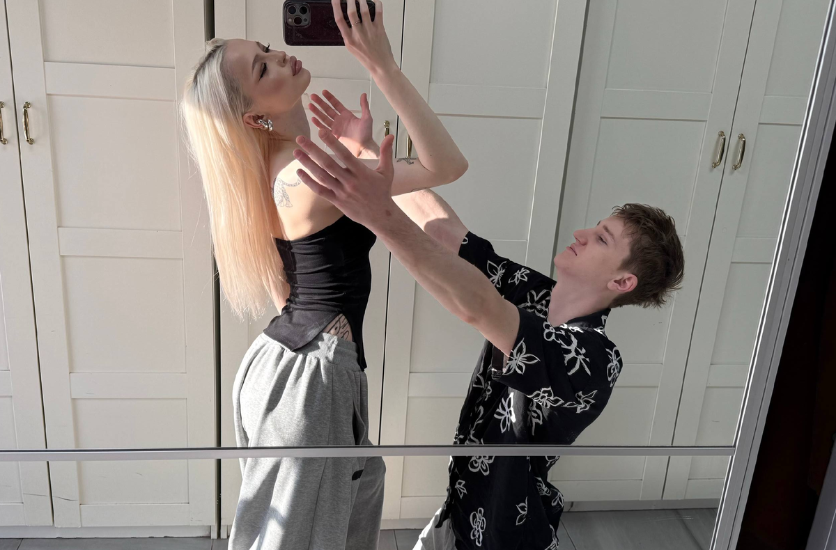 Женя Сидоров и Даша Романова (фото из Telegram)