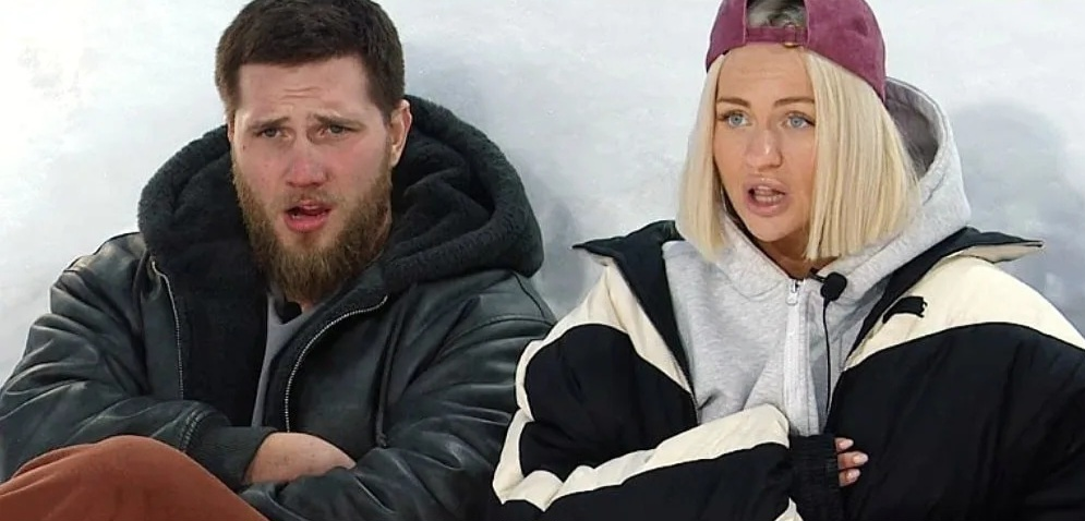 Вова Балан и Элина Рахимова (фото из эфира на Okko)