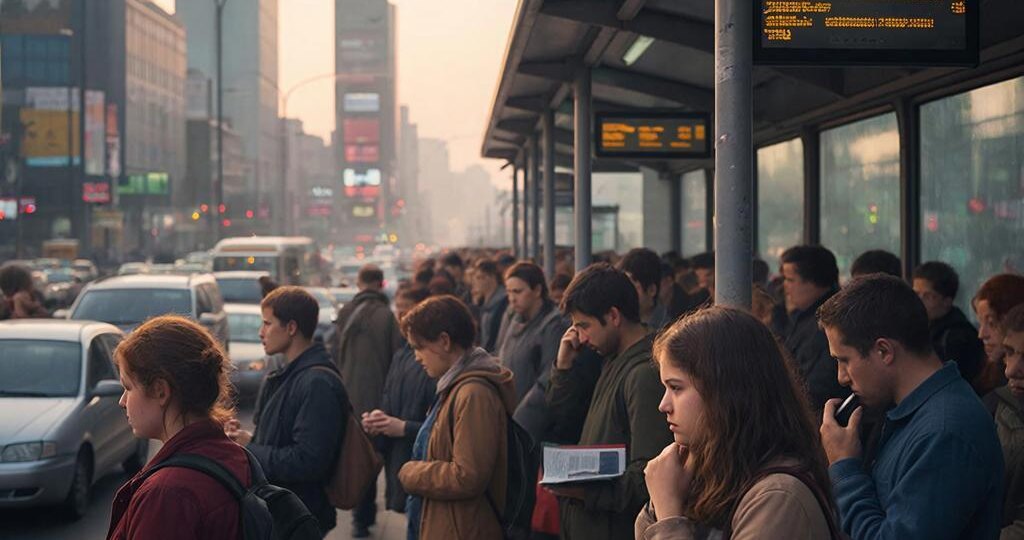Когда нужно пользоваться общественным транспортом, а он ходит не по расписанию