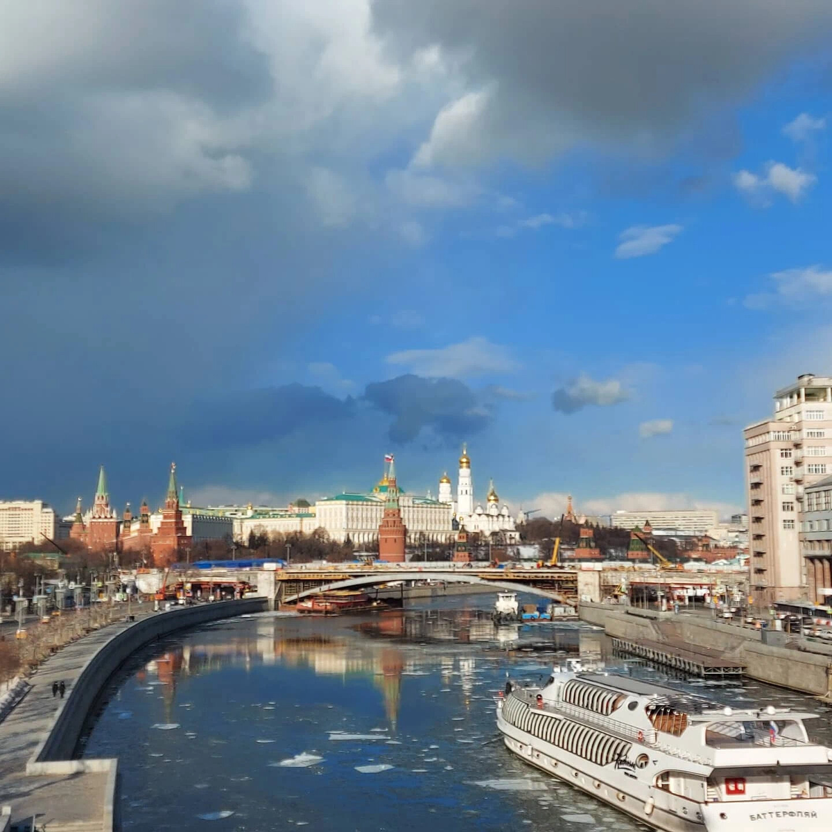 Вид на Кремль