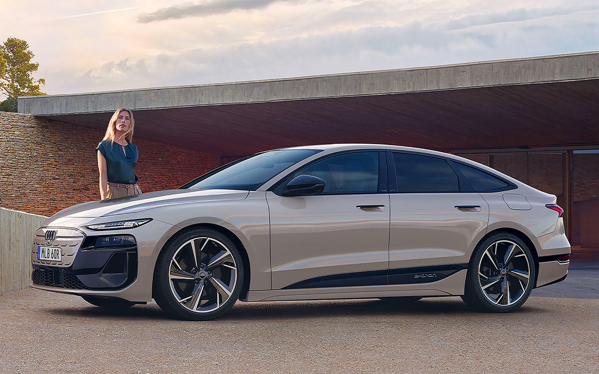 Audi📷Audi A6 e-tron — лучший автомобиль большого класса. Судьи посчитали важными два типа кузова, полный привод, спортивность версии S6 и запас хода в 700 км. «Выделяется отдачей, просторным салоном, престижными материалами отделки».