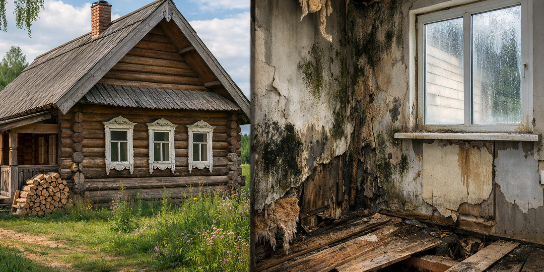 Почему избы стояли 200 лет, а современные дома гниют быстрее, чем рассрочка кончается