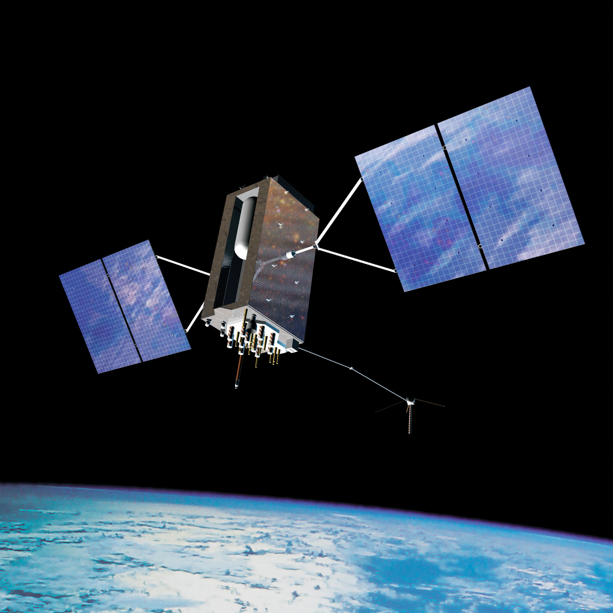    Спутник. GPS ГЛ