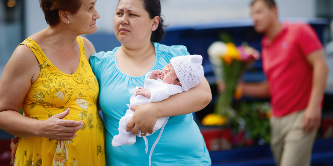 Свекровь сказала мне кое-что на выписке из роддома. Никогда её не прощу