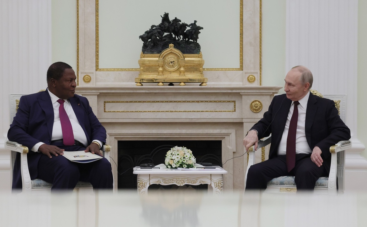 Россия и ЦАР будут согласовывать позиции на международной арене.  Фото: Фото: пресс-служба Администрации президента РФ / kremlin.ru