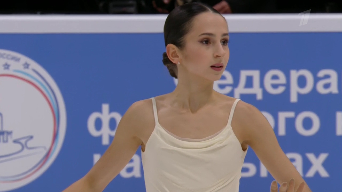    София Дзепка. Фото: стоп-кадр прямого эфира "Первого канала"