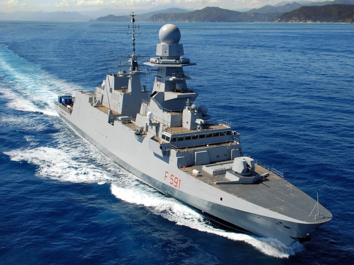    Итальянский фрегат Virginio Fasan | © Фото : Ministero della Difesa
