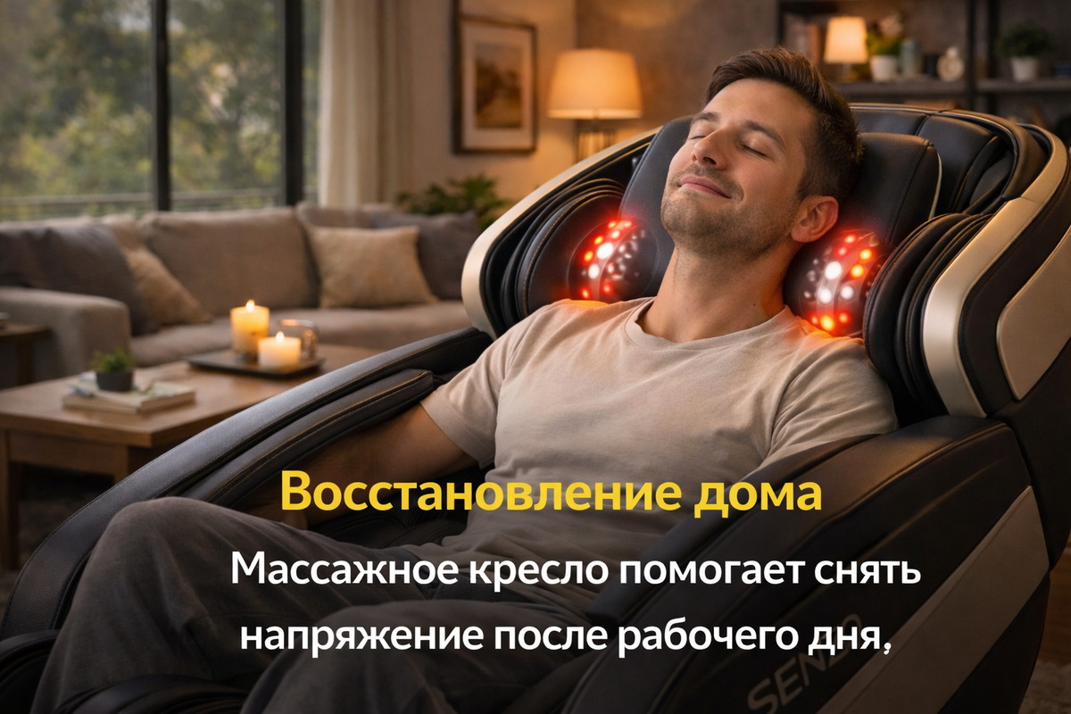 Домашний массаж позволяет расслабиться и восстановить силы, не выходя из дома.