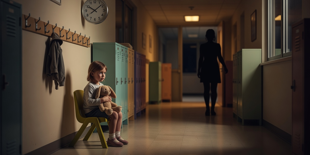 Воспитатели ждали до десяти вечера. Мать так и не пришла за дочкой