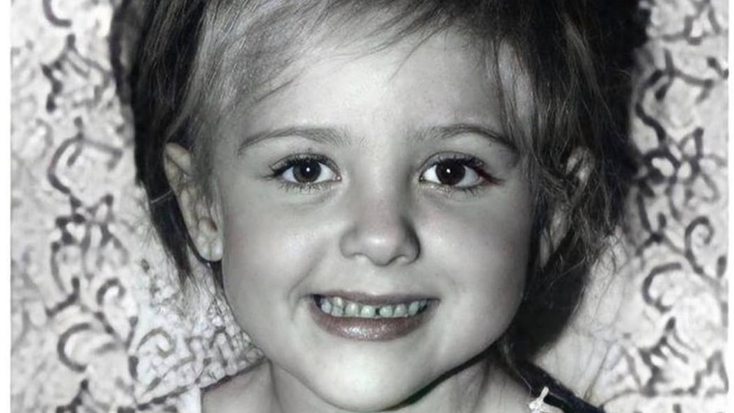    "Елена Яковлева в детстве. Фото: соцсети"