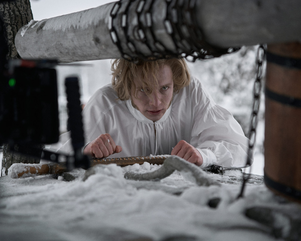 Кадр со съемок проекта Дубровский. Русский Зорро