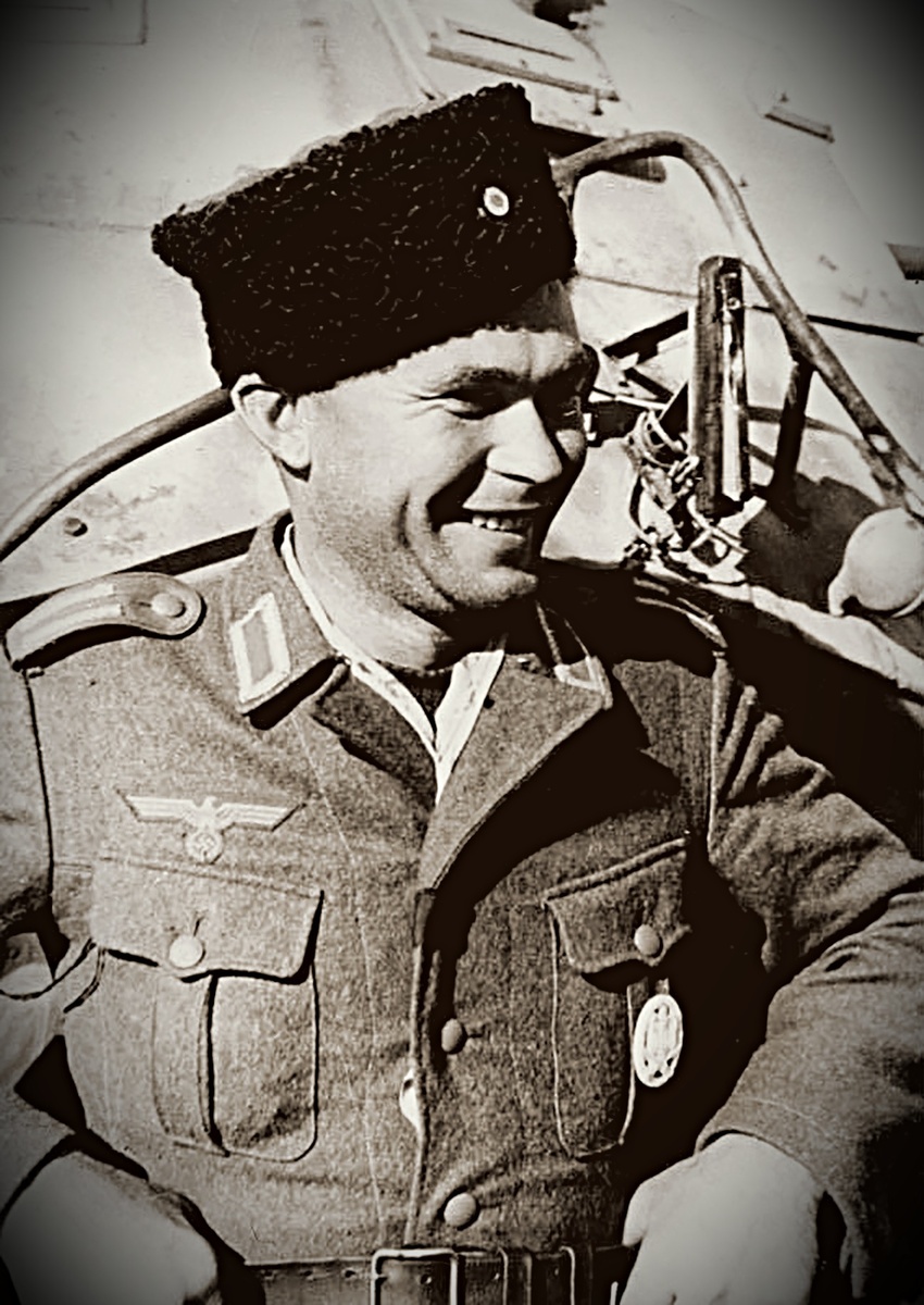 Один из предателей на службе у немцев