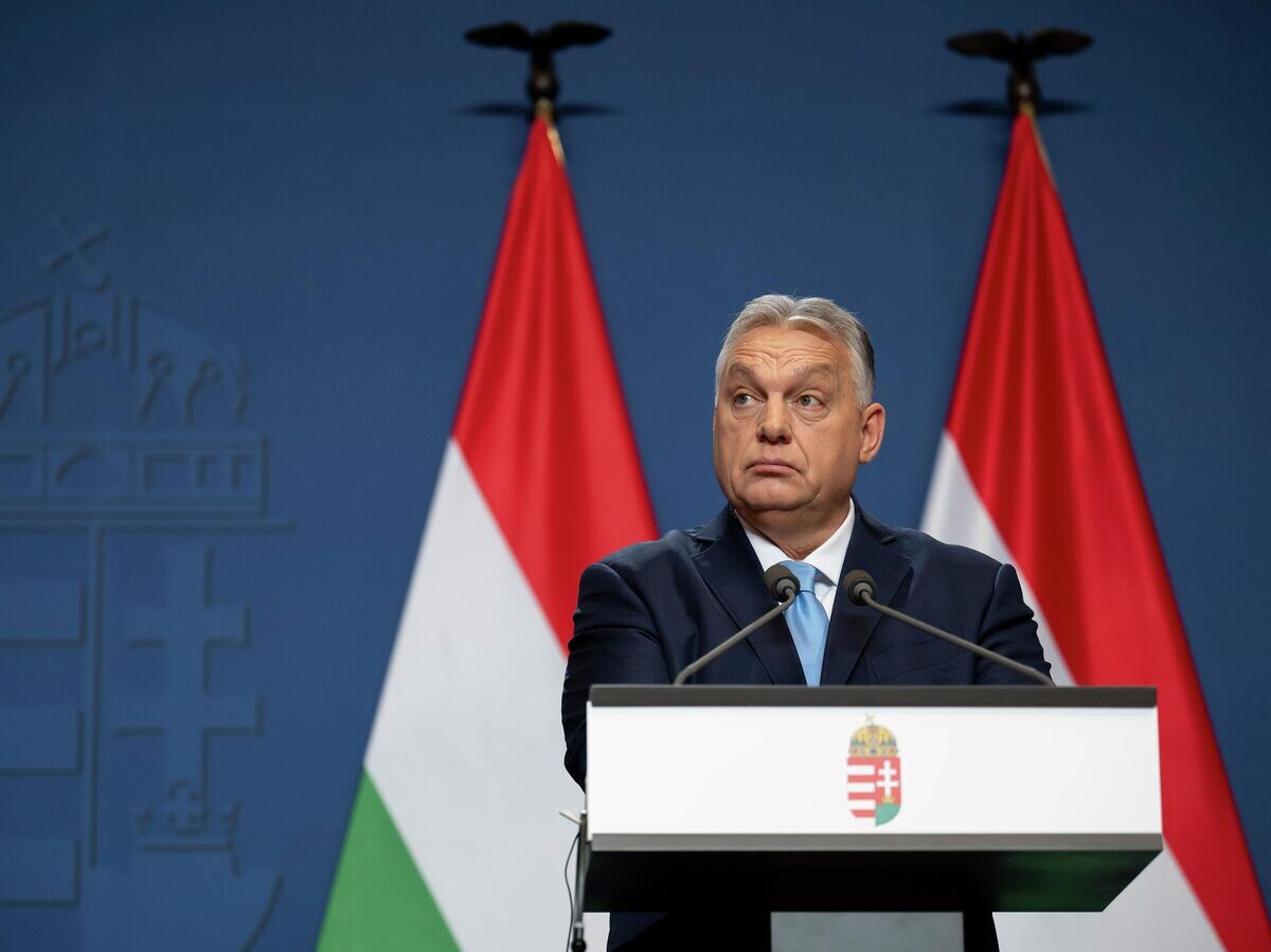    Премьер-министр Венгрии Виктор Орбан© AP Photo / Denes Erdos