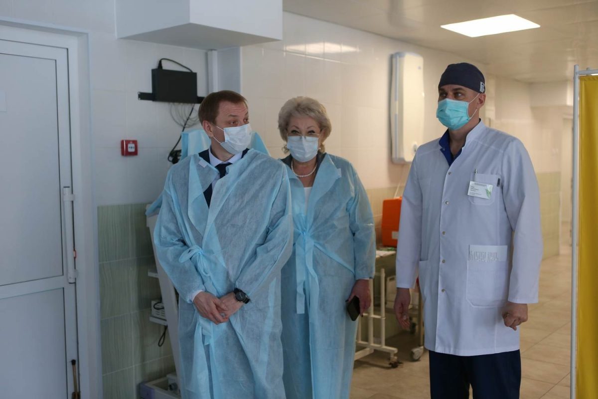    Андрей Чечерин и Галина Михайлова проверили работу медучреждений Дзержинска