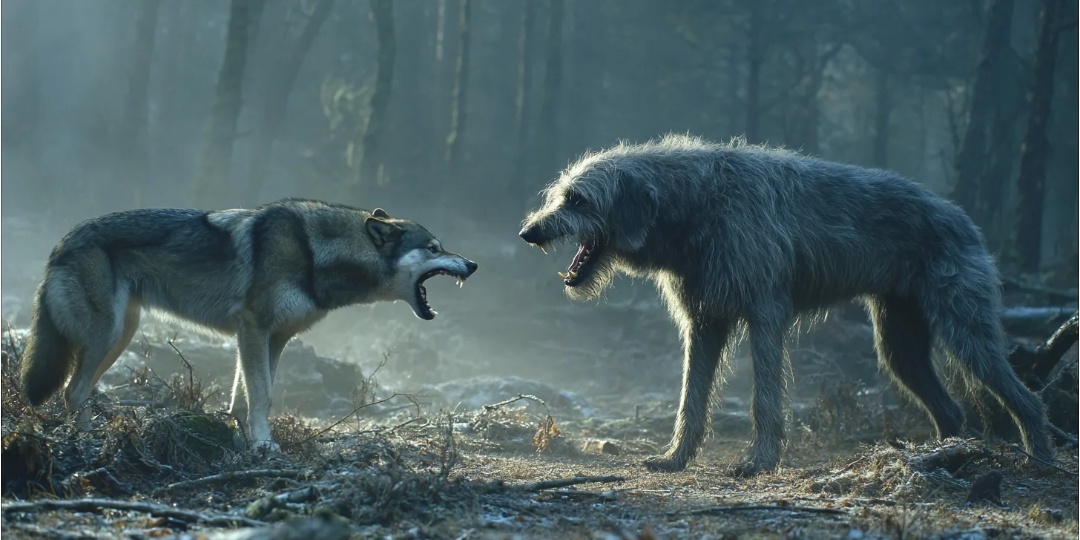 В Дагестане волки вошли во двор пастуха Али и задрали щенков. Но они не знали что это были дети волкодавов
