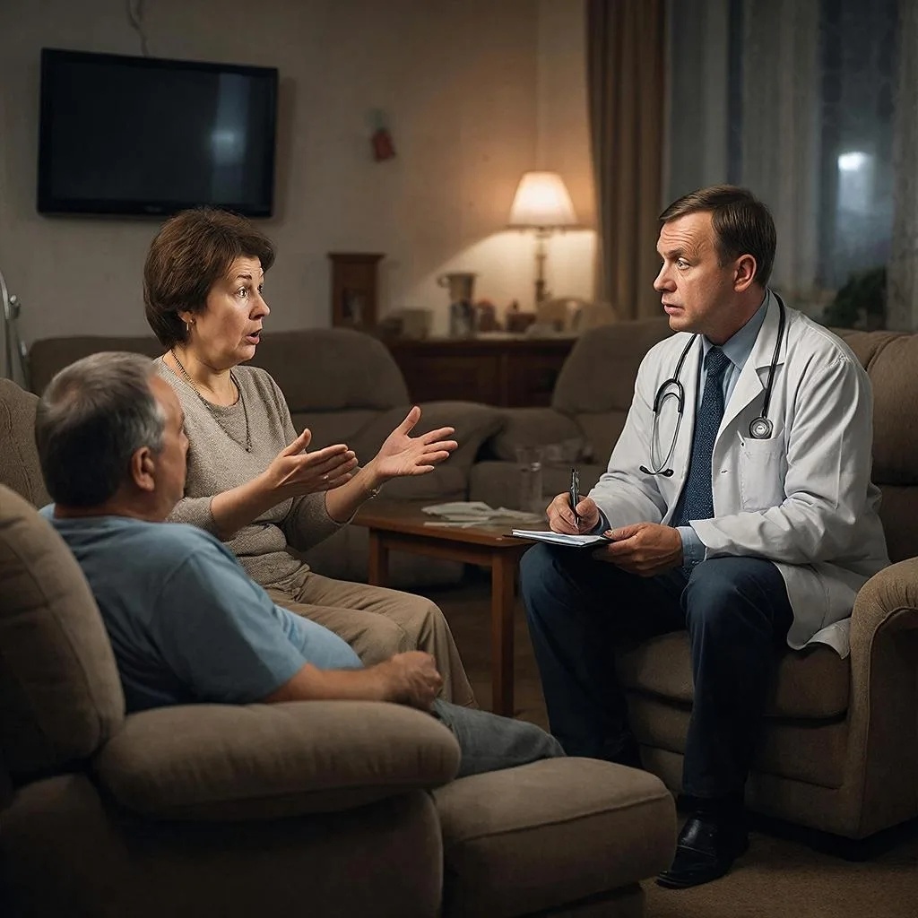 Мужчине иногда требуется спокойно полежать на диване и расслабиться