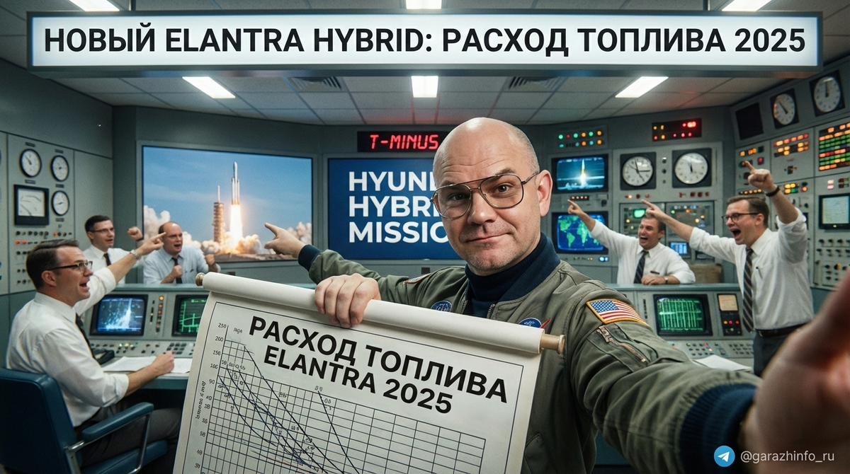    Новый Hyundai Elantra Hybrid 2025 предлагает впечатляющий расход топлива. Zero8