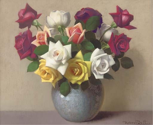 Розы в вазе