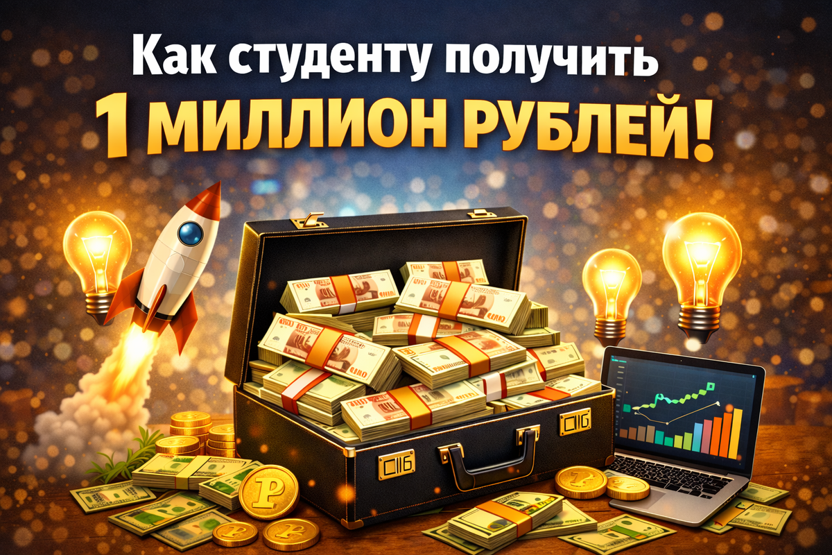 Как студенту получить 1 миллион