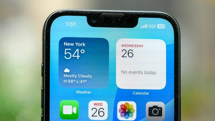    Экран здесь старый, как в iPhone 13. Изображение: tomsguide.com