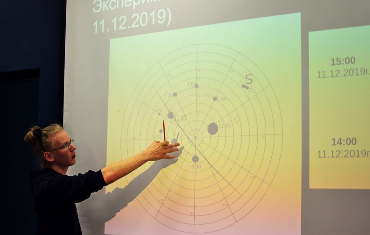     Автор текста докладывает задачу на своем первом студенческом турнире физиков ВСТФ / Воронежский государственный университет, 2019