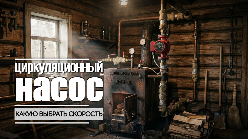 На какой скорости должен работать циркуляционный насос отопления? Простой тест с пирометром