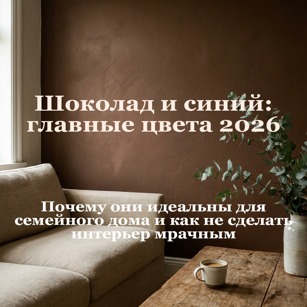 Идеальные цвета для семейного дома