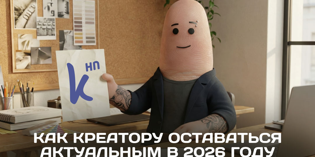 Как креатору оставаться актуальным в 2026 году
