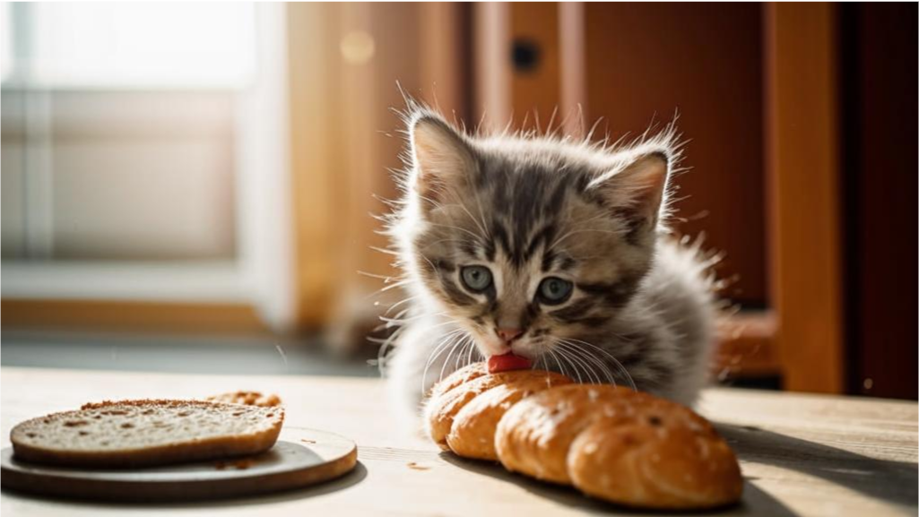 Можно ли кошкам хлеб и выпечку: что скрыто за таким лакомством 