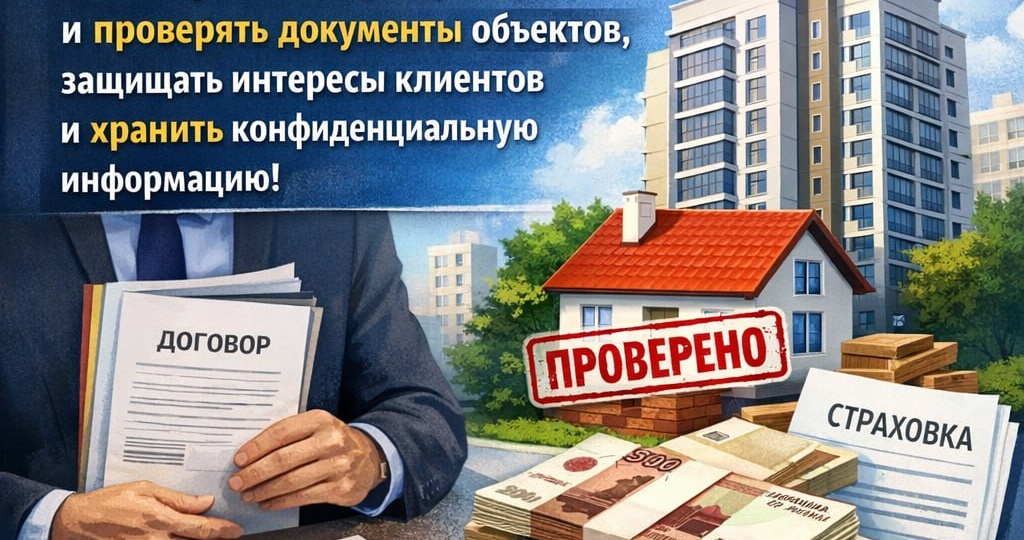 ❗️ Ответственность за надежность сделок хотят возложить на риэлторов