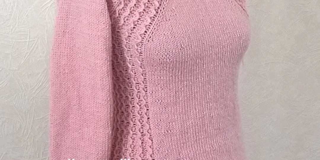 Подборка изделий, связанных Ленивым регланом🤩