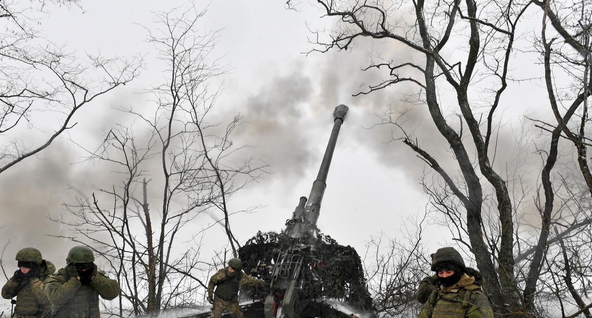    Артиллерия ВС РФ Зима РИА