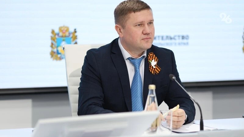    Министр сельского хозяйства Ставропольского края Константин Ишков Фото: Дмитрий Ахмадуллин / / ИА «Победа26»