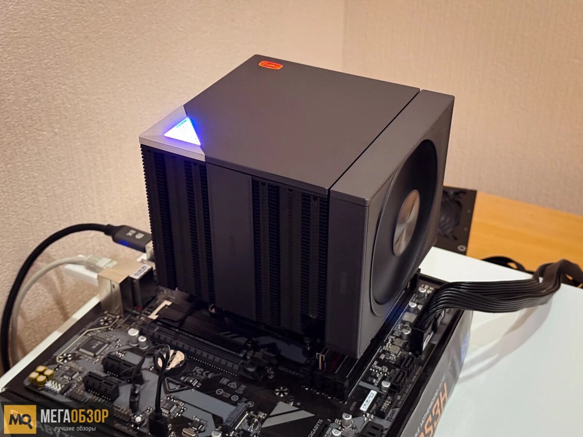    Обзор и тесты PCCooler RZ820 BK. Супербашня для самых горячих процессоров Intel и AMD MegaObzor.com