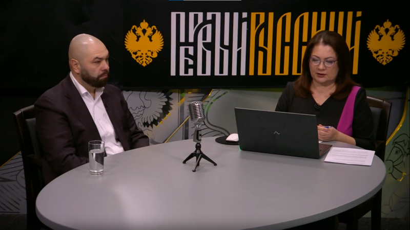    Олег Жириновский и Елена Афонина. Фото: Царьград