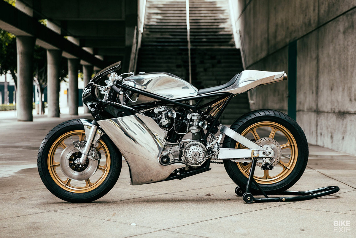 Harley-Davidson в стиле MotoGP: безумный кастом KNTT от Макса Хазана