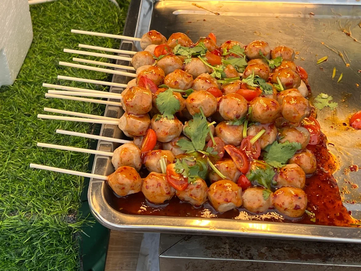 Шашлычки на фудкорте в Краби. Фото автора