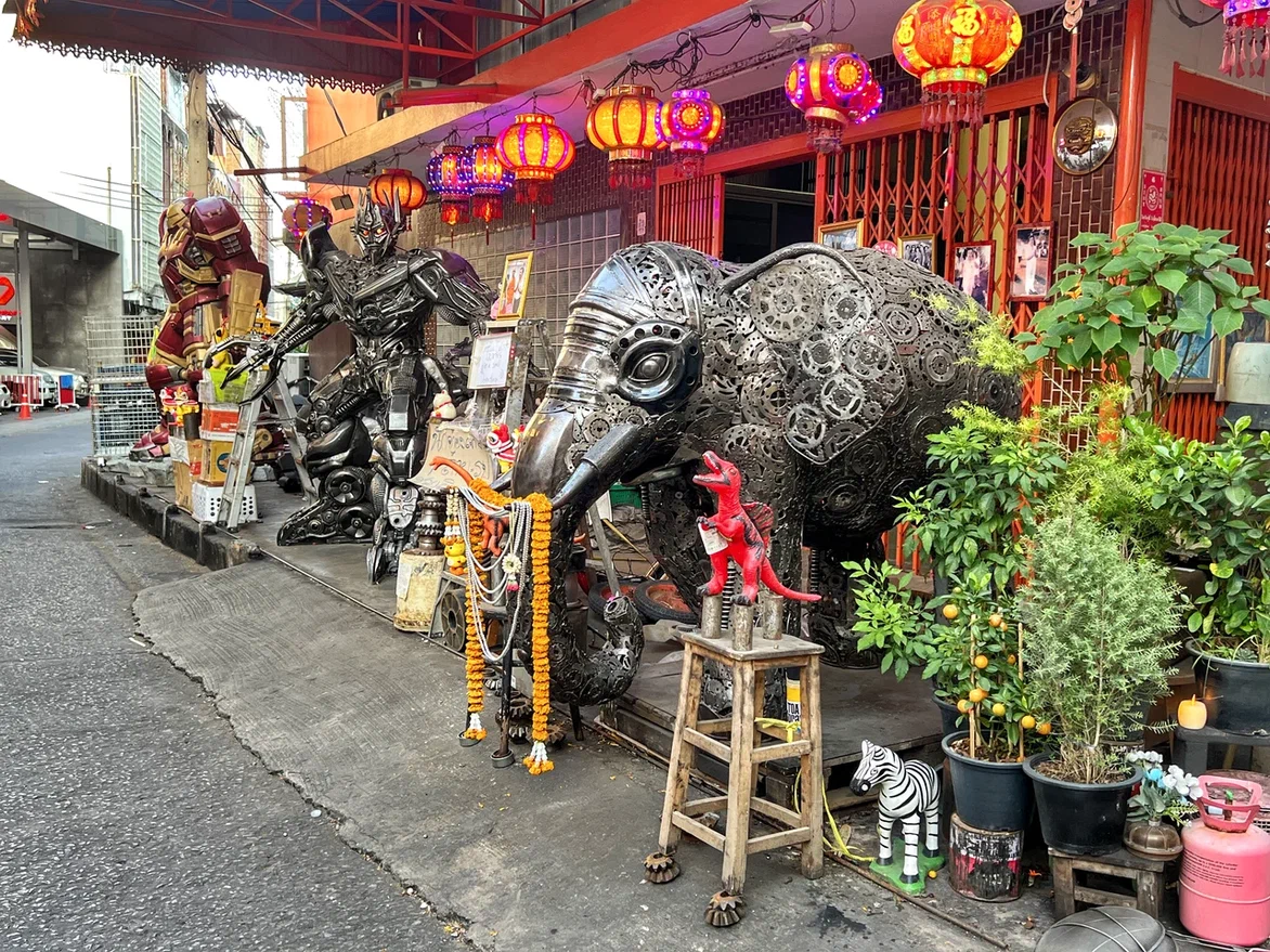 Талат Ной, Бангкок. Фото автора