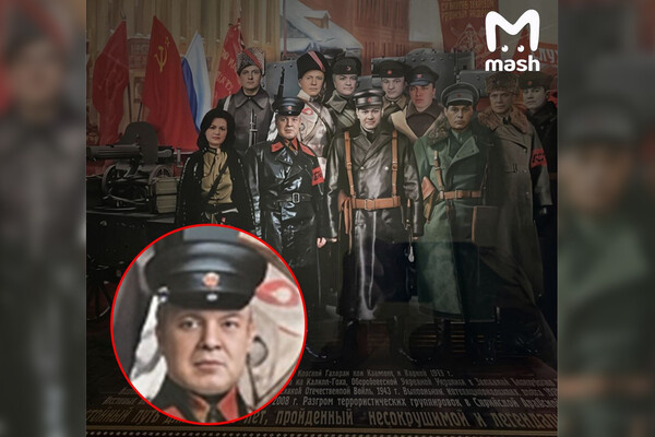   Руслан Цаликов был героем той самой картины ранее задержанного генерала Попова / Mash/Telegram